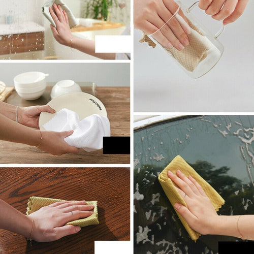 2022 Winter Best Saler Fish Scale Microfiber Polishing Cleaning Cloth