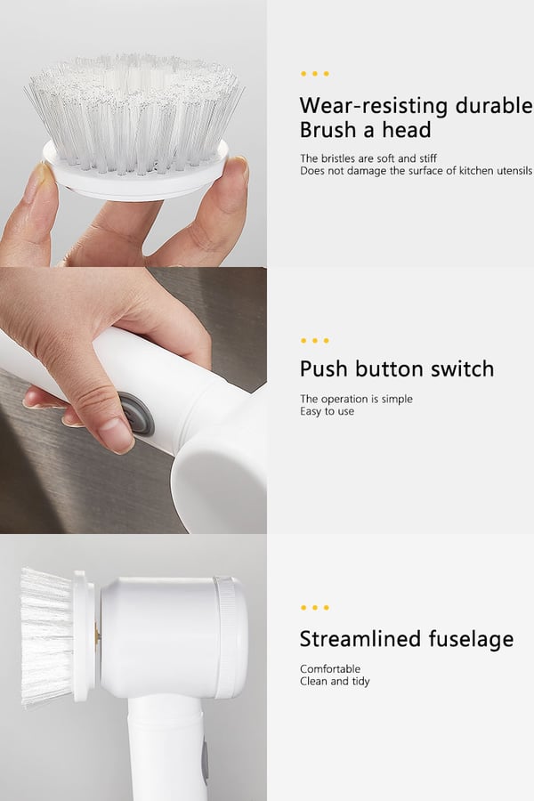 Electric cleaning brush